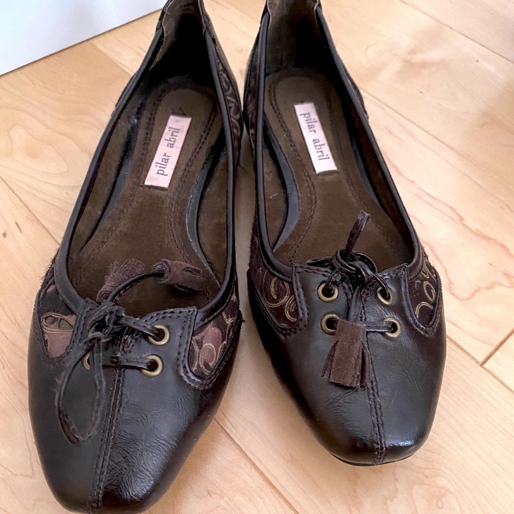 April pilar flat  shoes.